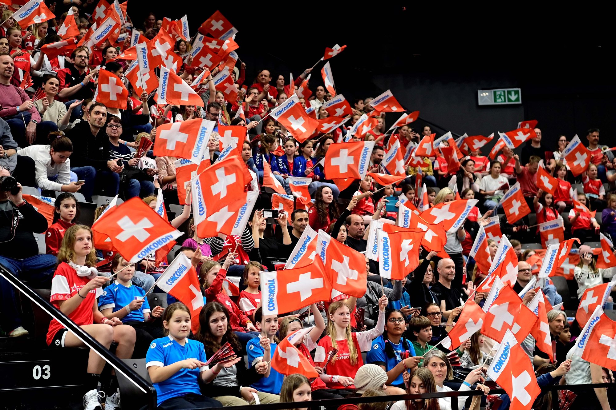 Schweizer Handball Publikum Schweizer Handball Publikum